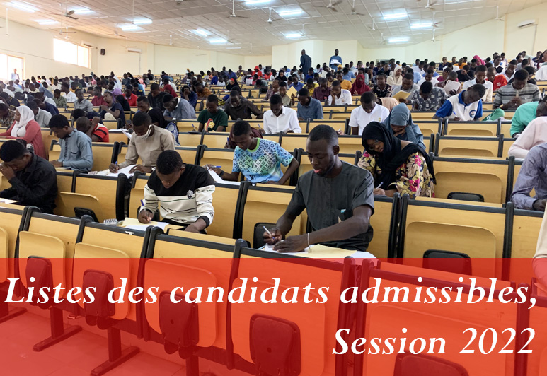 Listes des candidats admissibles 2022